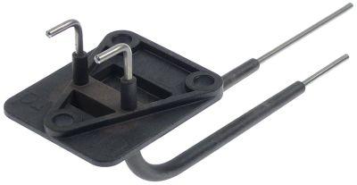 Niveauelektrode Samlet længde 190mm Føler L 130/160mm Følerlængde med isolering 98mm