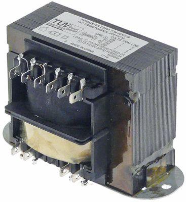 Transformator Primær 208/220/230/240VAC sekundær 12/24VAC H 65mm L 65mm B 130mm