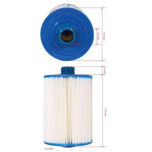 SPA Filter 6CH-940 2-PAK