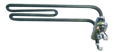 Varmelegeme 1500W 230V L 212mm Ekspansionsflange Tilslutning Fladstik 6,3 mm Rør ø 85mm VK 1 H 50mm