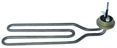 Varmelegeme 1500W 230V L 295mm L1 45mm L2 45mm L3 205mm B1 34mm B2 26mm H1 20mm H2 7mm