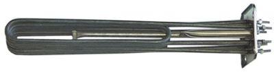 Varmelegeme 9000W 240V L 320mm 4-huls flange VK 3 FL 75mm FB 90mm Dykkevarmeelement