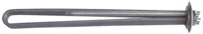 Varmelegeme 4500W 230V L 372mm Rundflange Tilslutning M4 Rør ø 63mm VK 3 H 28mm