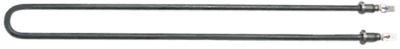 Varmelegeme 1500W 230V L 390mm 2-huls fastgørelse Tilslutning Fladstik 6,3 mm Gevind M10