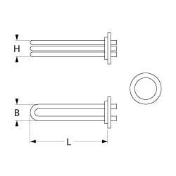 heating element 7500W 230V heating circuits 3