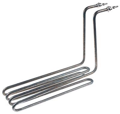 Varmelegeme 3000W 230V L 362mm L1 57mm L2 305mm H1 192mm H2 48mm 2-huls fastgørelse Tilslutning M5