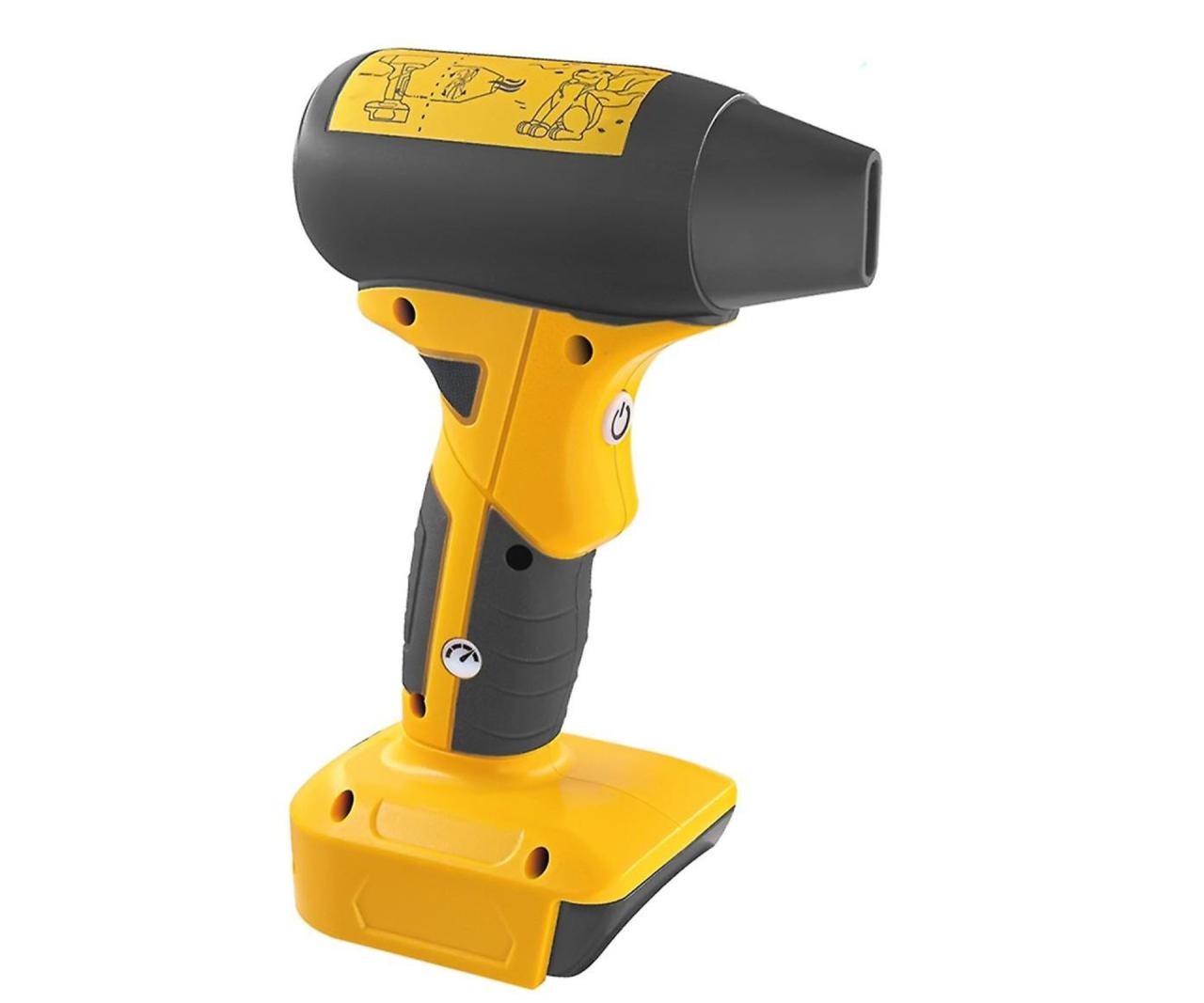 Kraftig turbo Blæser kompatibel til Dewalt 18V og 20V batteri