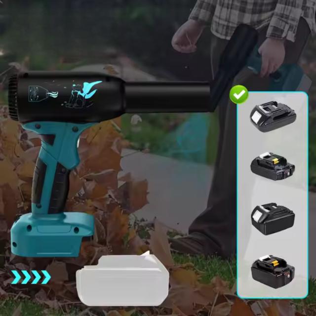 Kraftig turbo Blæser 380W til Makita 18V batteri