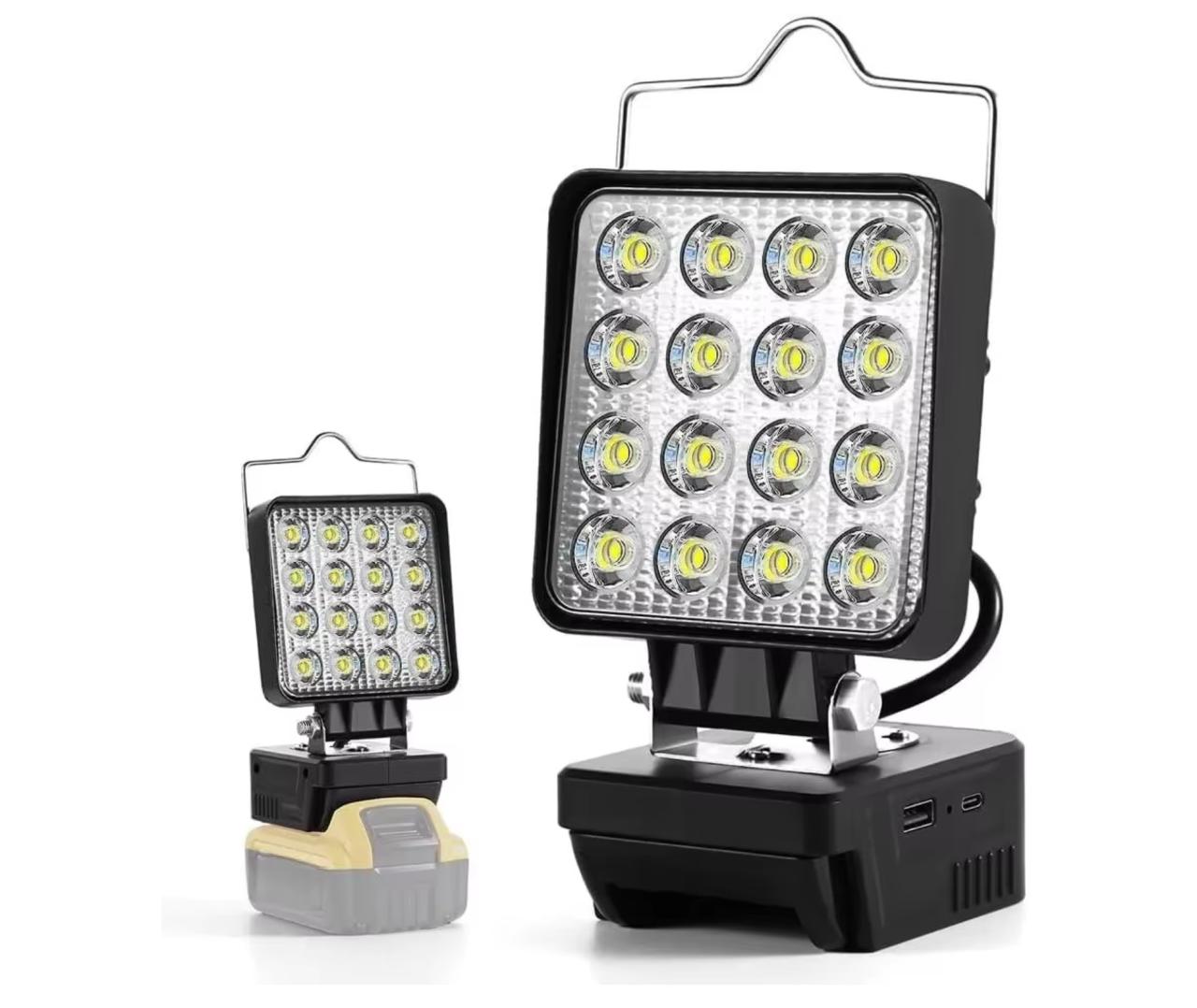 LED arbejdslampe til Dewalt 18V batteri