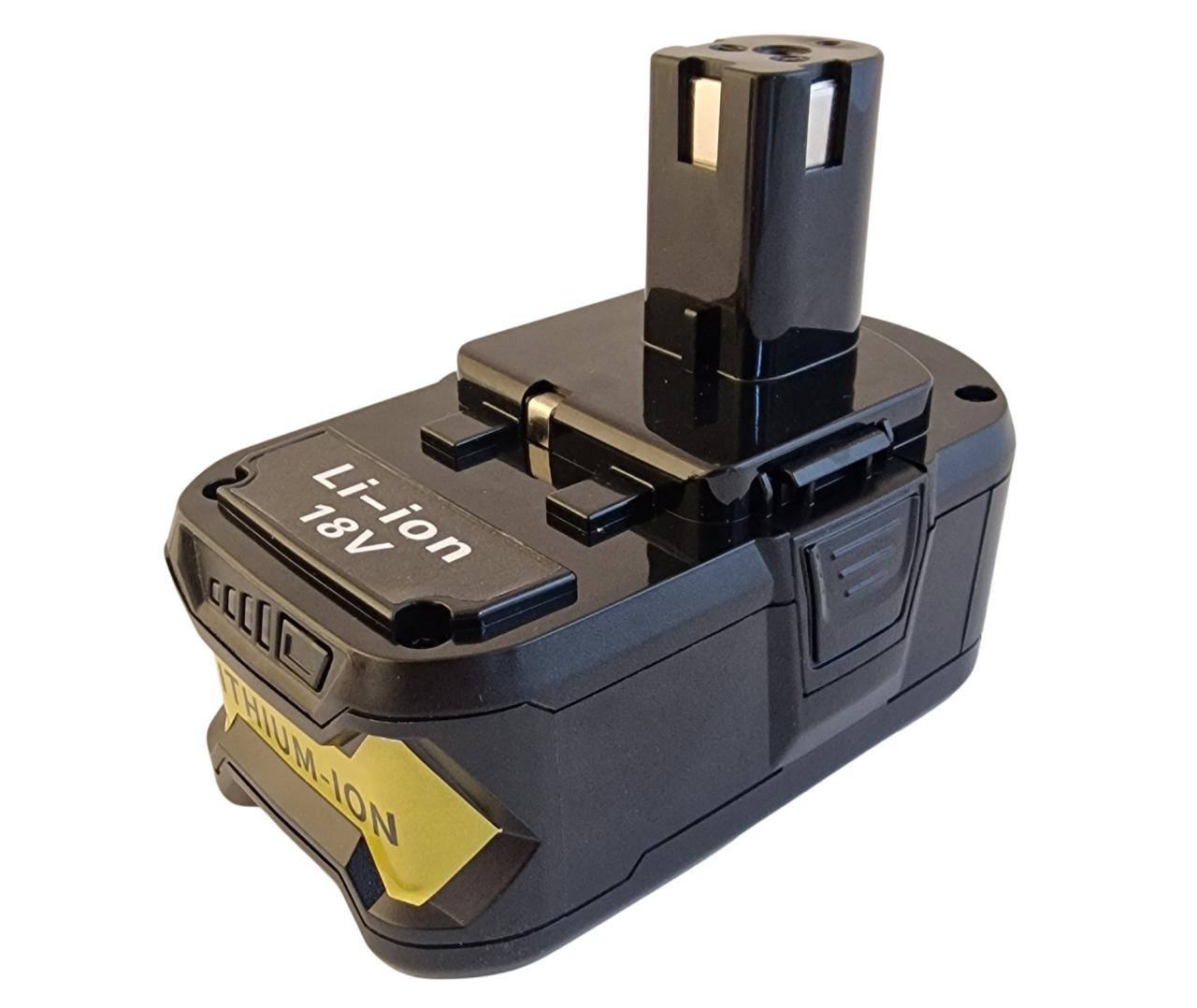 Kompatibel batteri 6.0Ah 18V til Ryobi boremaskine