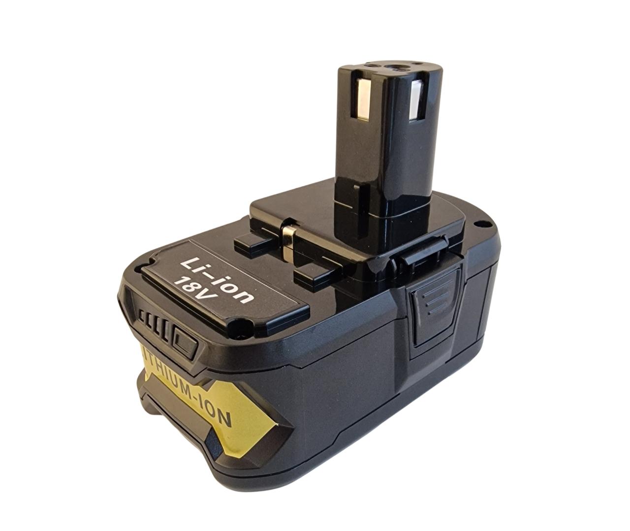 Kompatibel batteri 5.0Ah 18V til Ryobi boremaskine