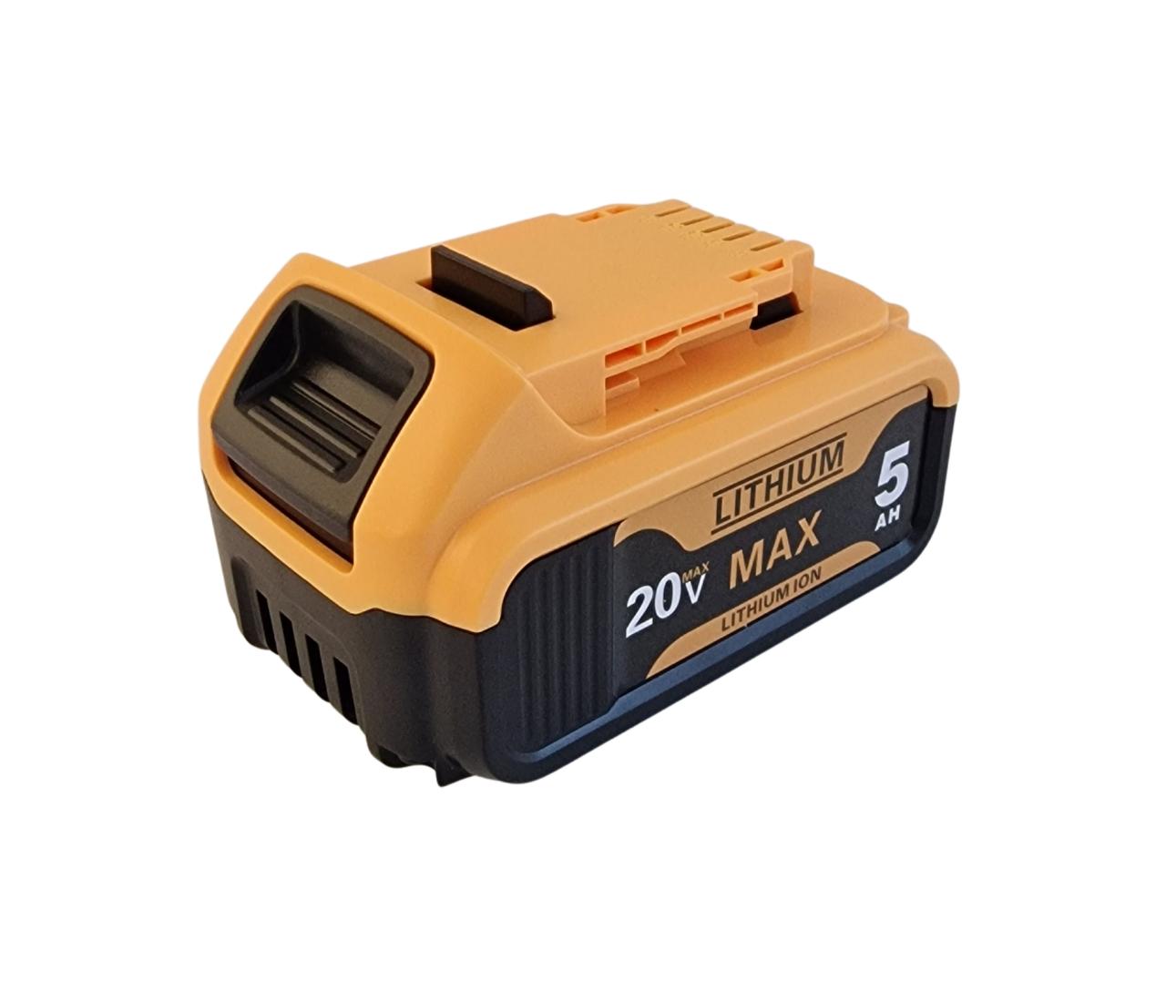 Kompatibel batteri 5.0Ah 20V til Dewalt boremaskine