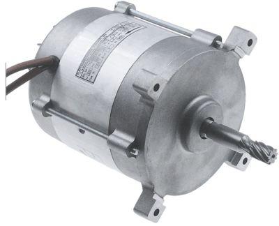 Motor 230V 260W Faser 1 ø 116mm H 218mm Hul ø 6mm BA 1445mm 50Hz 2760o/min Aksel ø 14mm