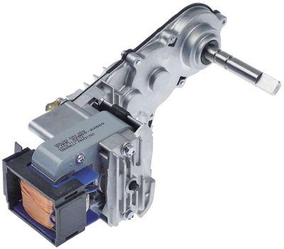 Drevmotor 230V Aksel ø 12/6mm Type 22800-22500 H 90mm L 230mm B 88mm til drikkevaredispenser