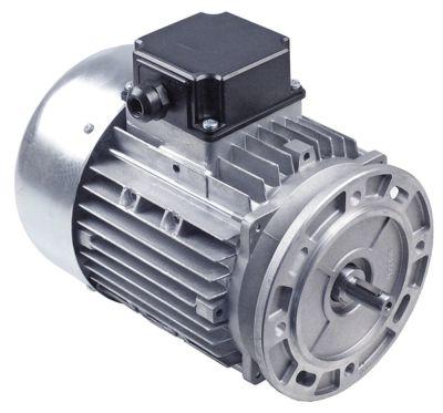 Motor 230/400-275/480V 1100W Faser 3 Fø 160mm L 280mm Akse ø 14x16mm til dejæltemaskine