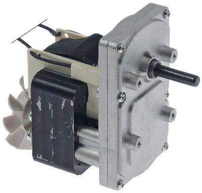 Drevmotor 240V Aksel ø 6,3x7mm 22W Type YJF6130-61C-E002 H 98mm L 90mm B 61mm