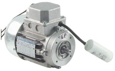 Motor 230V 60W Faser 1 Fø 80mm ø 110mm H 150mm L 170mm 6-polet Type 156C6 GMS 6kW 50Hz 820o/min