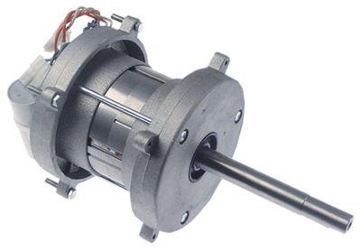 Motor 230V 100W ø 125mm H 230mm med mikrokontakt 1kW 50Hz Kondensator 10µF Aksel ø 16mm