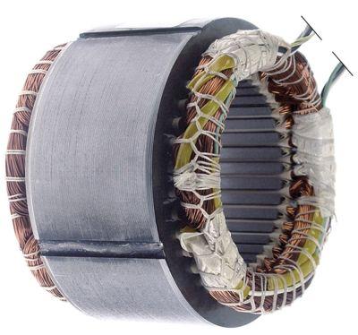 Stator 400V Faser 3 ø 150mm ID ø 90mm H 70mm 6-polet med temperaturbeskyttelse 50Hz 900o/min