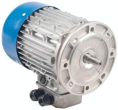 Motor 400V 600/800W Faser 3 Fø 160mm ø 150mm H 200mm L 230mm 2 hastigheder Type DN80B2/4