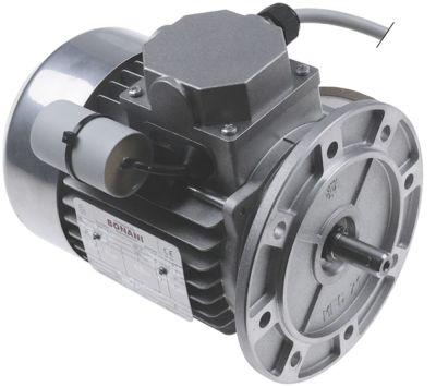 Motor 400V 1000/1400W Faser 3 Fø 160mm ø 180mm H 220mm L 260mm 2 hastigheder Type DN90S2/4