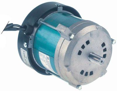 Motor 230V 275W Faser 1 ø 130mm H 150mm Hul ø 8mm BA 94mm 50Hz 1400o/min Aksel ø 187mm