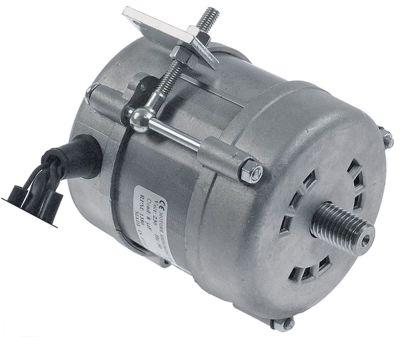 Motor 230V 110W Faser 1 ø 93mm H 103mm Hul ø 6mm BA 65mm FAC 50Hz 2PS Kondensator 8µF 1380o/min