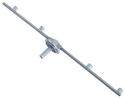 Efterspulearm L 535mm Indbygning ø 157mm IP nede Dyser 4