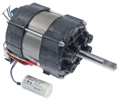 Motor Fø 74mm ø 130mm L 250mm BA 62mm Vema Kondensator 63µF Aksel ø 16mm til enhed SP2072