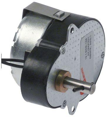 Drevmotor 230V Aksel ø 6mm H 36mm L 66mm B 48mm til drikkevaredispenser MECHTEX 50/60Hz