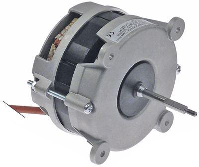 Ventilatormotor Type FIR 230V 50/60Hz Faser 1 2800o/min 75W L1 85mm L2 57mm L3 12mm D1 ø 8mm