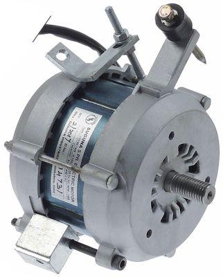 Motor 230V 140W Faser 1 LA 160mm ø 122mm H 105mm Hul ø 6mm BA 80mm Type C71/50 50Hz Kondensator 8µF