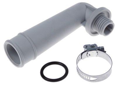 Bøjning ø 40mm L 154mm komplet