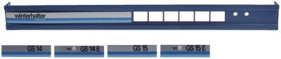 Kontaktblænde H 57mm L 598mm B 30mm GS14/15