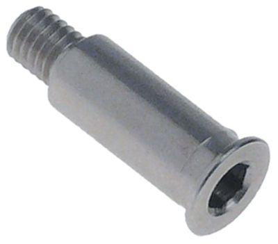 Lågebolte Gevind M5 Rustfrit stål ø 7mm L 17mm
