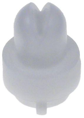 Opvaskemiddeldyse ø 12/18mm H 24mm IP nede