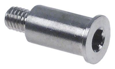 Lågebolte Gevind M5 Rustfrit stål ø 8mm L 15mm