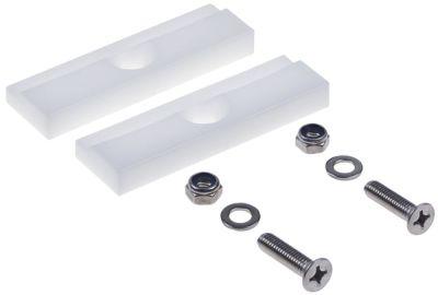 Afstandsholder H 10mm L 79mm B 24mm sæt til hætte