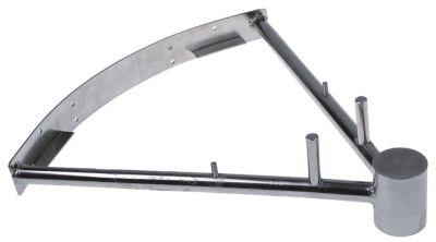 Kurvholder H 90mm B 420mm 90° L 435m