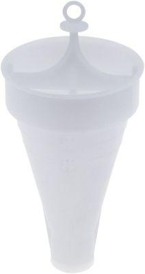 Tragt D1 ø 96mm D2 ø 34mm til saltbeholder
