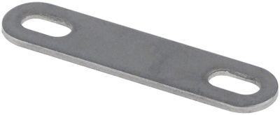 Forbindelsesled L 66mm B 15mm Hul ø 6x12mm til transportsystem