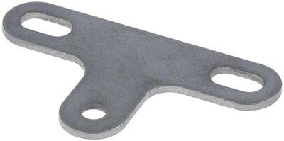 Forbindelsesled L 66mm B 38mm Hul ø 6x12mm til transportsystem