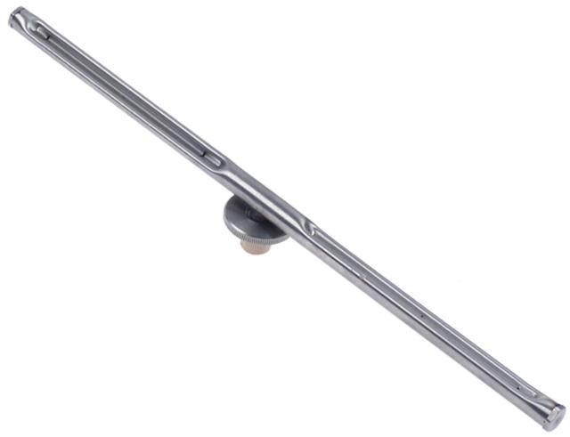 Efterspulearm L 340mm Indbygning ø 15mm IP oppe/nede Dyser 4