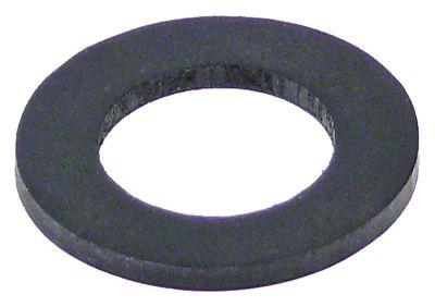 Fladpakning Gummi ID ø 17mm UD ø 28mm Materialestyrke 2mm VPE 1 Stk.