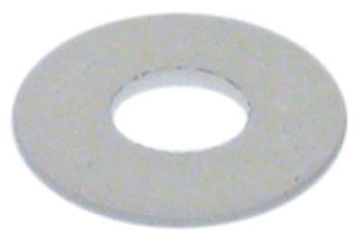 Fladpakning med PTFE ID ø 45mm UD ø 11mm Materialestyrke 8mm VPE 1 Stk.