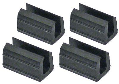 Pakning Silikone UNOX B udvendigt 9mm