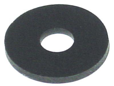 Fladpakning Gummi ID ø 8mm UD ø 24mm Materialestyrke 2mm VPE 1Stk.