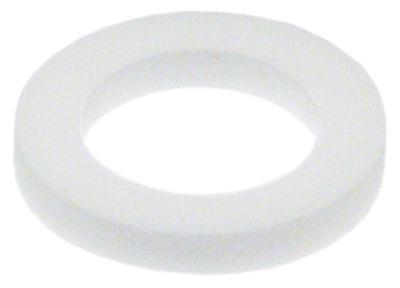 Fladpakning PTFE ID ø 10mm UD ø 16mm Materialestyrke 2mm VPE 1Stk.