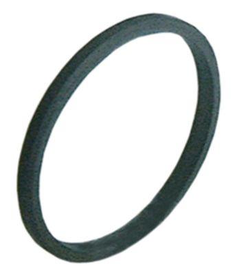 Fladpakning PTFE ID ø 40mm UD ø 45mm Materialestyrke 4mm