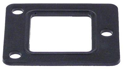 Pakning passer til CONVOTHERM L 65mm B 55mm Materialestyrke 2,5mm